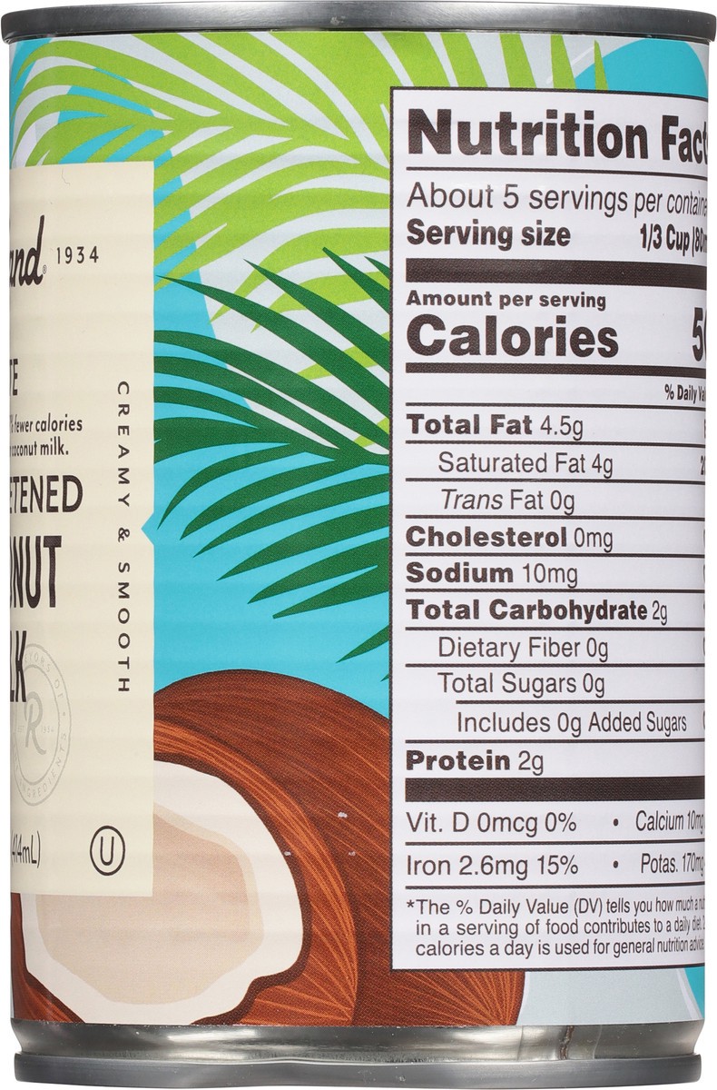 slide 7 of 9, Roland Lite Coconut Milk, 14 oz