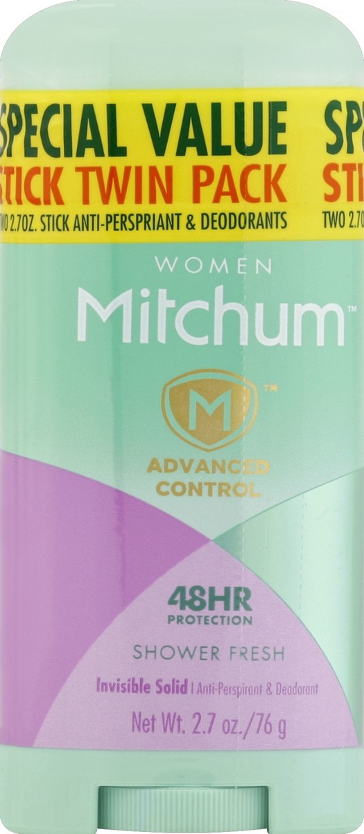 slide 1 of 3, Mitchum Anti-Perspirant & Deodorant 2 ea, 2 ct