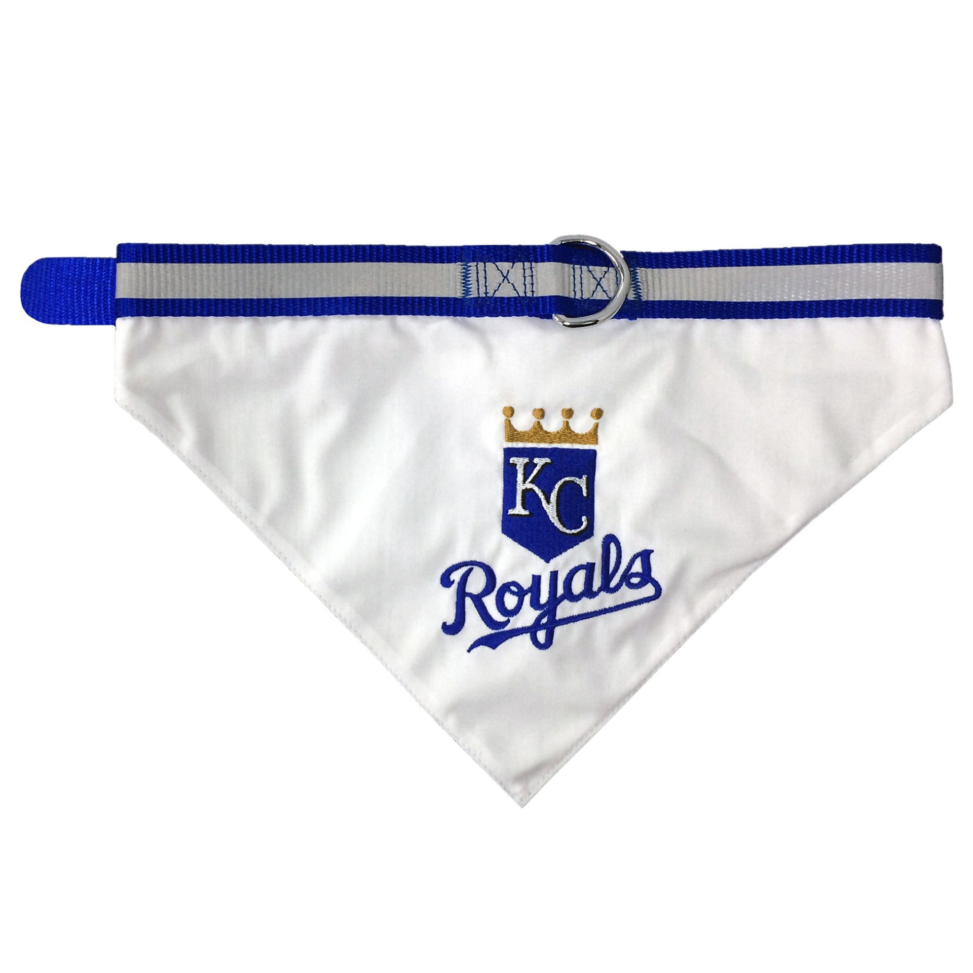 slide 1 of 1, Pets First Kansas City Royals Dog Collar Bandana, SM