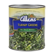 slide 1 of 1, Allen's Turnip Greens, 117.17 oz