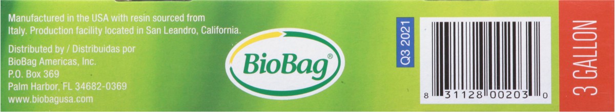 slide 8 of 8, BioBag Small Compostable Food Scrap Bags 25 ea, 25 ct