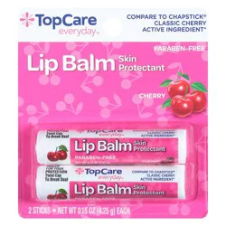 TopCare Everyday Skin Protectant Cherry Lip Balm 2 ea