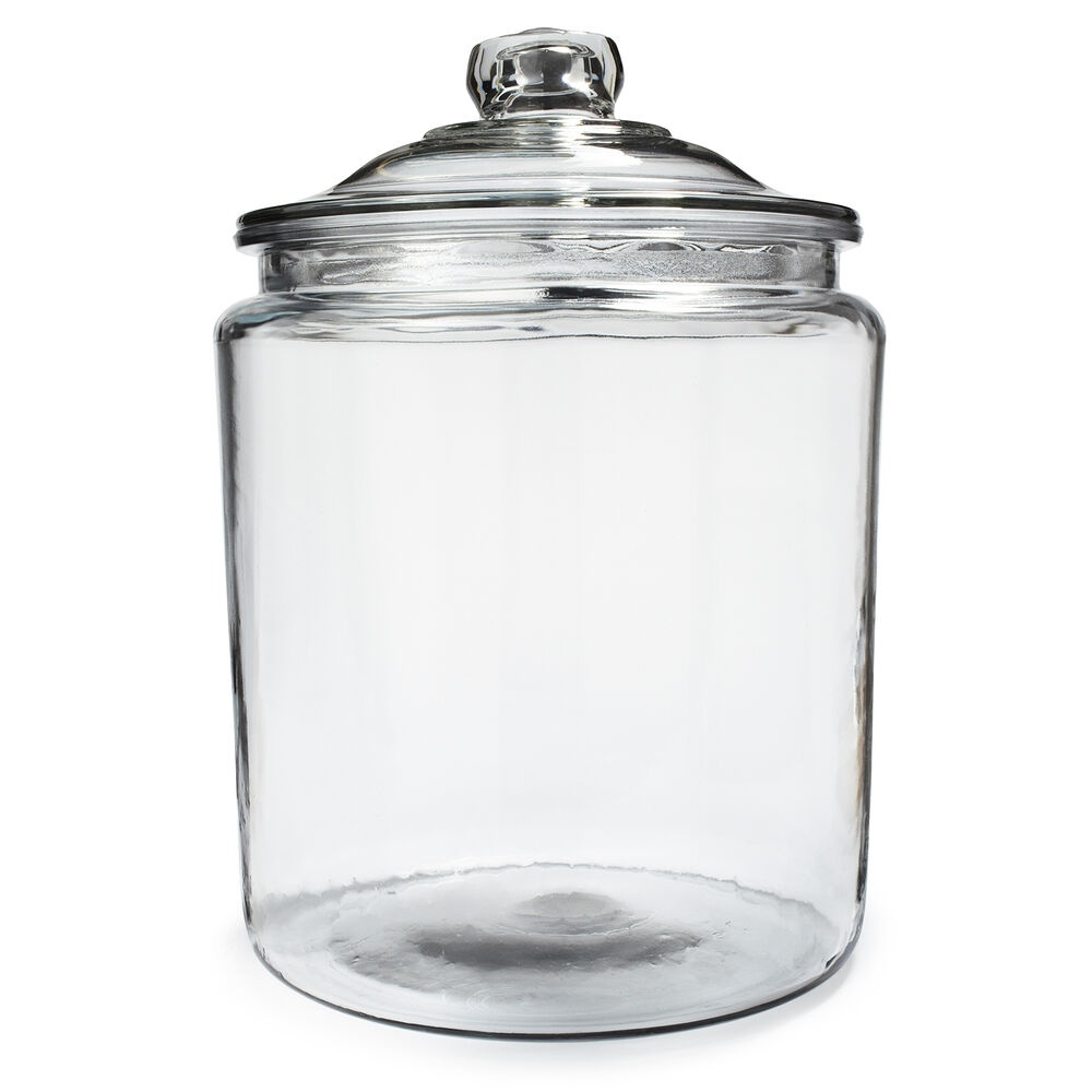 slide 1 of 1, Anchor Hocking Glass Heritage Jar, 1 gal