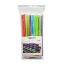 Kolorae Individually Wrapped Tall Straws