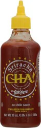 Cha! By Texas Pete Sriracha Hot Chile Sauce 18 oz Bottle