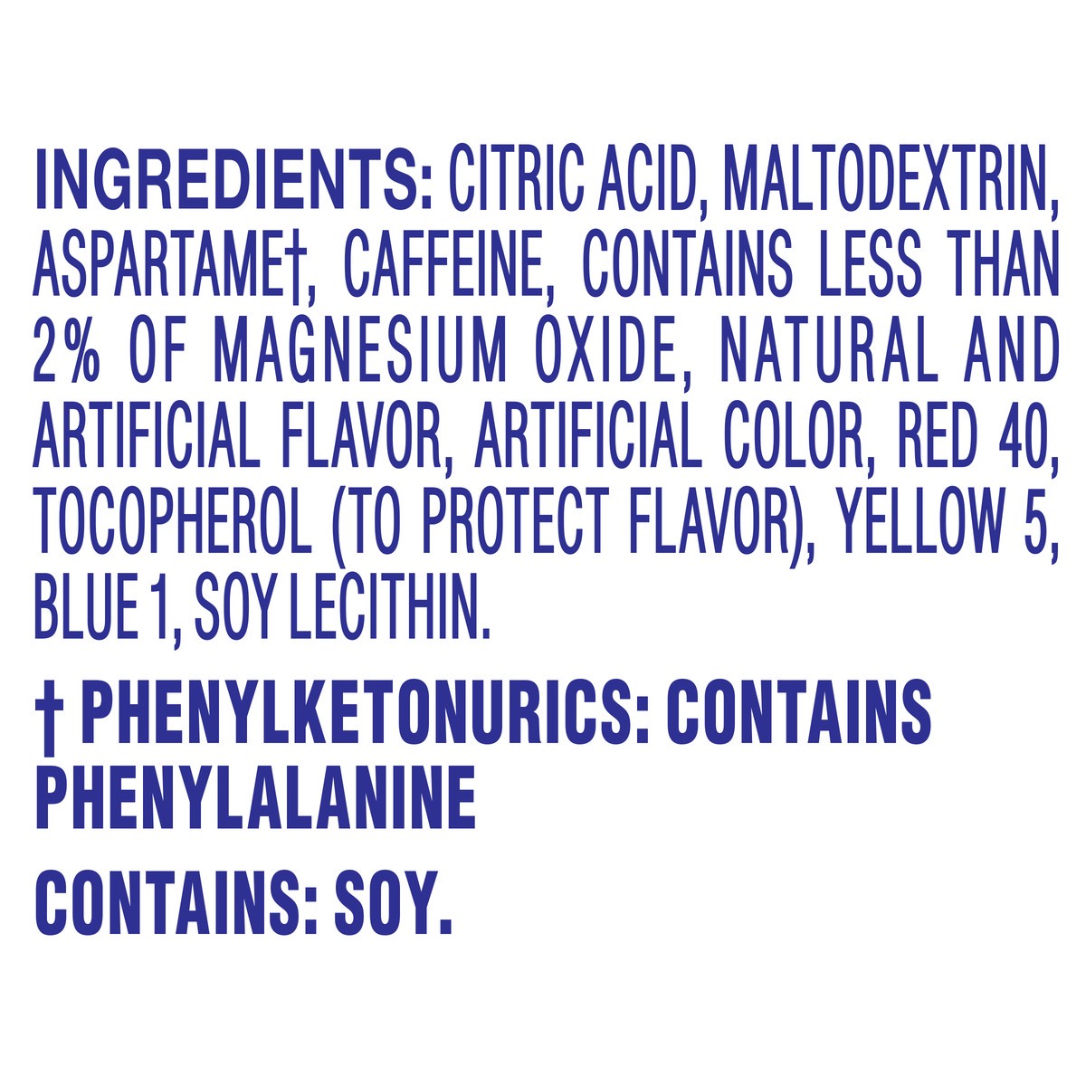 slide 11 of 14, Crystal Light Wild Strawberry Artificially Flavored Powdered Drink Mix with Caffeine, 10 ct On-the-Go-Packets, 10 ct