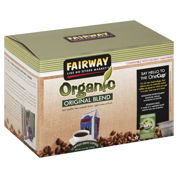 slide 1 of 1, Fairway One Cup Organic Blend, 4.65 oz