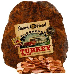 Boar's Head Blackened Turkey Breast, 1 lb