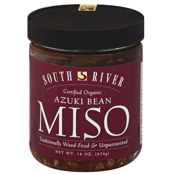 slide 1 of 2, South River Organic Miso - Azuki Bean, 16 oz