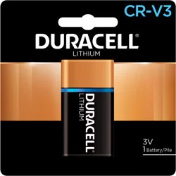 Duracell CR-V3 3V Lithium Battery 1 ea