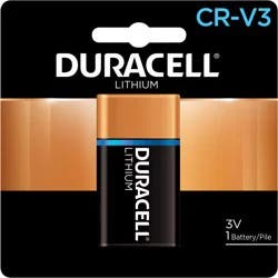 Duracell CR-V3 3V Lithium Battery 1 ea