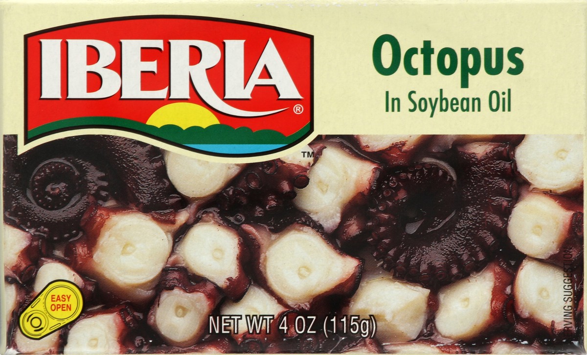slide 4 of 4, Iberia Pulpo Oil, 4 oz