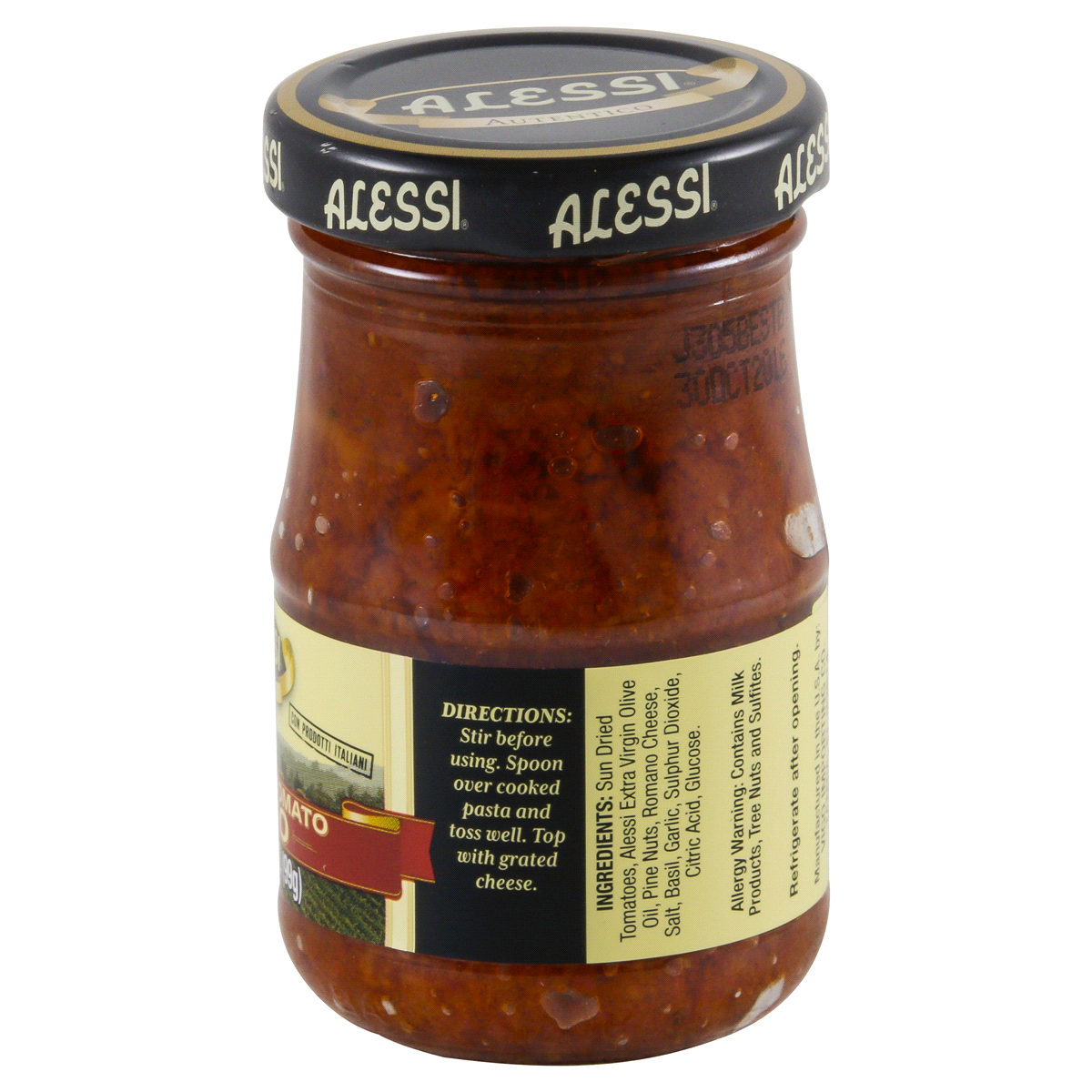 slide 4 of 4, Alessi Sun Dried Tomato Pesto 3.5 oz, 3.5 oz