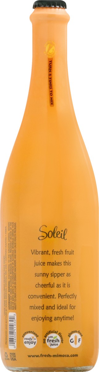 slide 5 of 9, Soleil Mimosa Classic Classic 750 ml, 750 ml