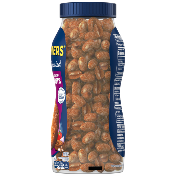 slide 16 of 19, Planters Bold & Savory Dry Roasted Peanuts 16 oz, 16 oz