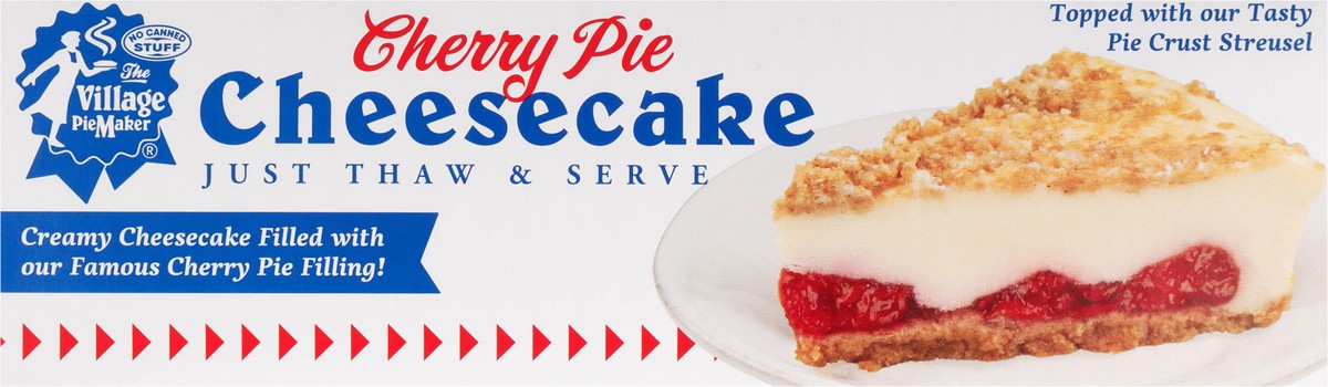 slide 8 of 12, The Village PieMaker The Village Pie Maker Cherry Pie Cheesecake, 32 oz
