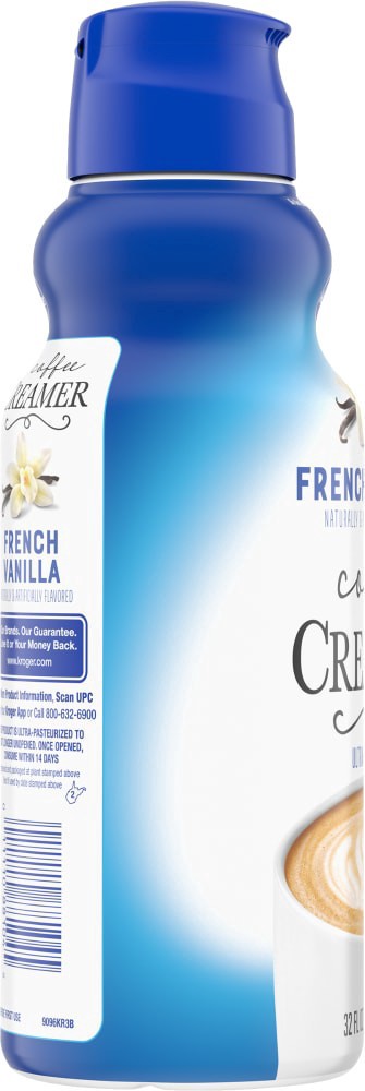 slide 3 of 4, Kroger French Vanilla Coffee Creamer, 32 fl oz