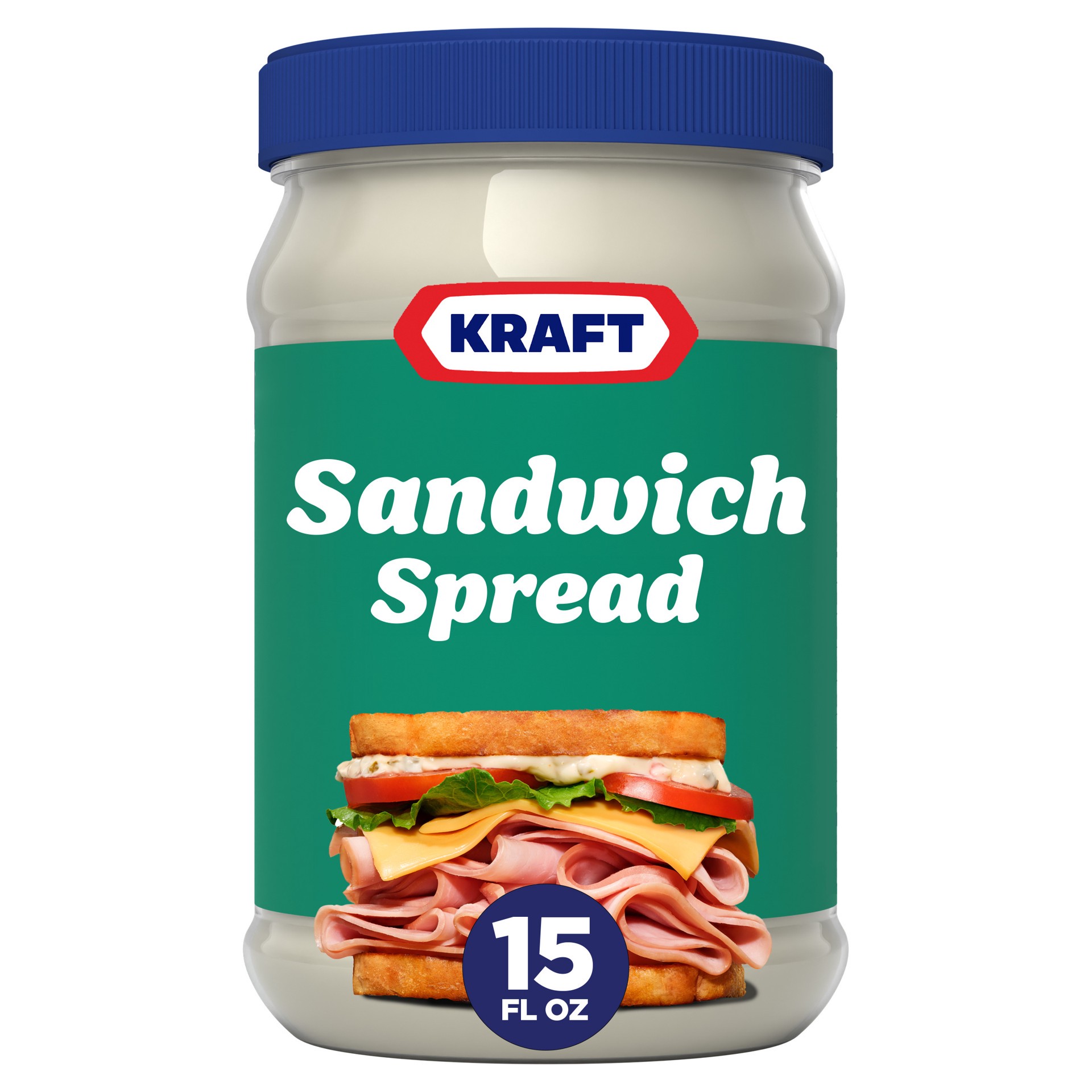 slide 1 of 9, Kraft America's Favorite Sandwich Spread, 15 fl oz Jar, 15 fl oz