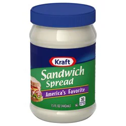 Kraft America's Favorite Sandwich Spread, 15 fl oz Jar