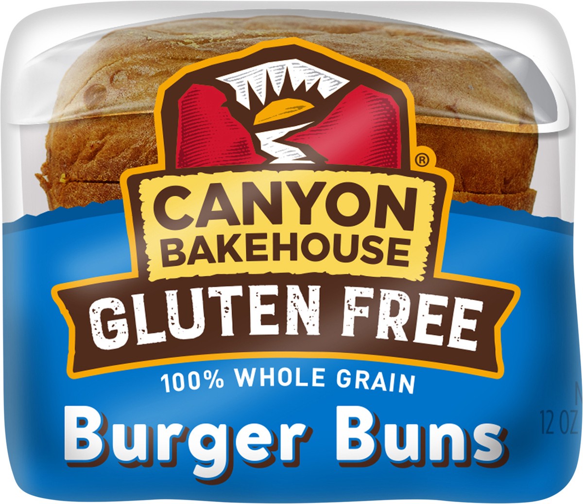 slide 2 of 8, Canyon Bakehouse Burger Buns, 12 oz