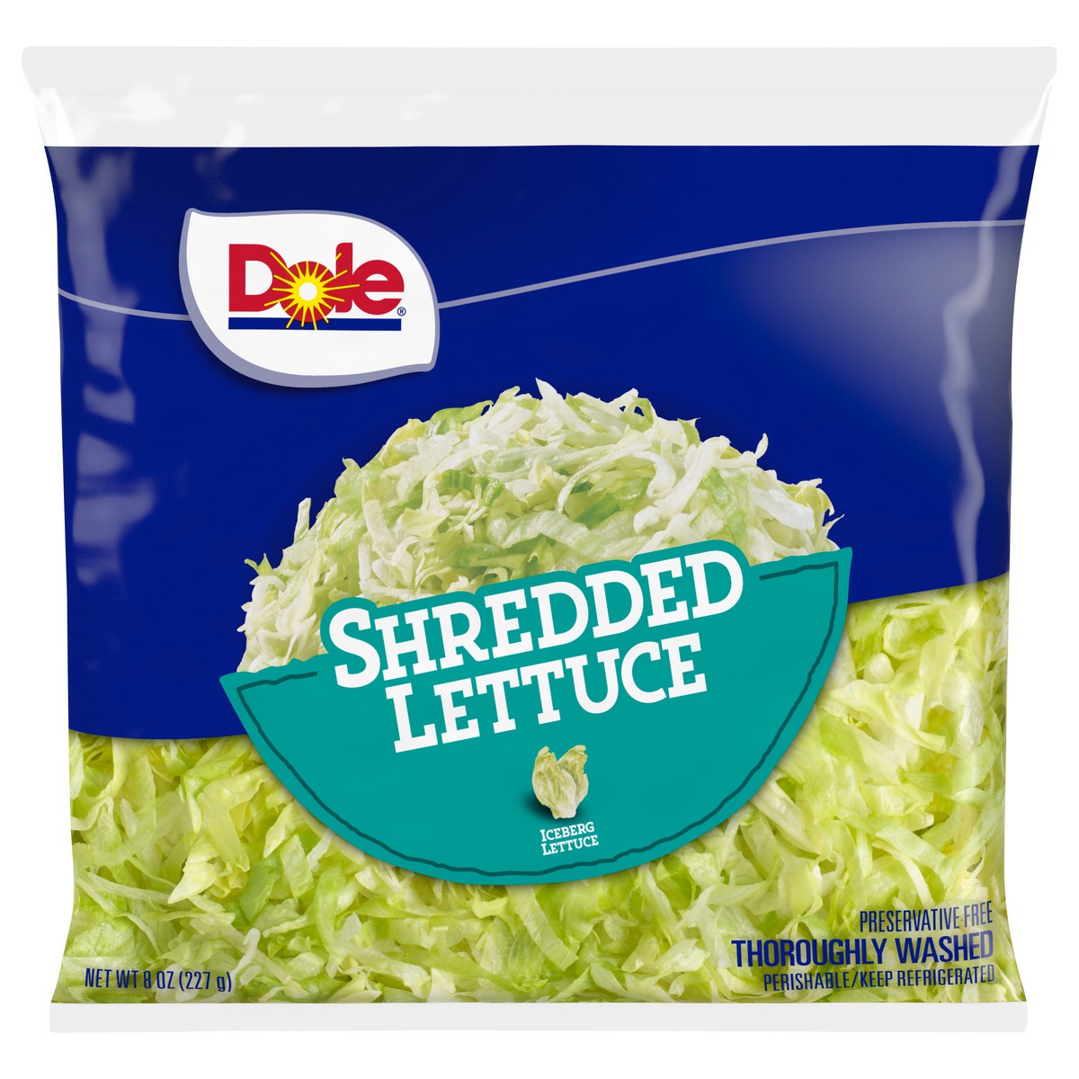 slide 1 of 7, Dole Shredded Lettuce, 8 oz