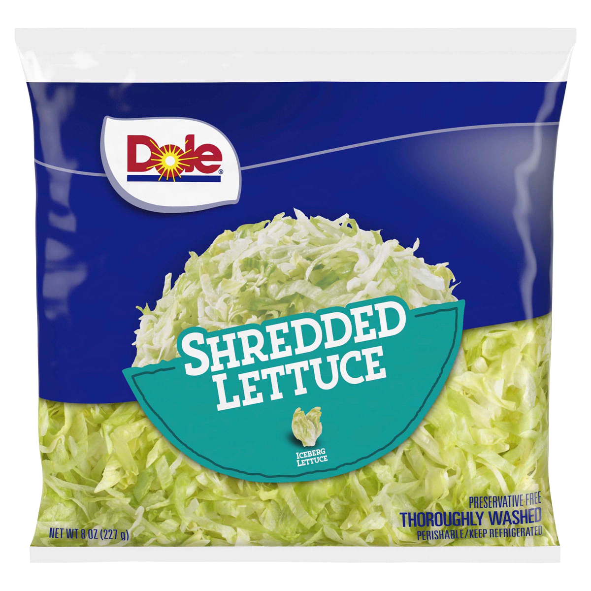 slide 1 of 3, Dole Shredded Lettuce, 8 oz