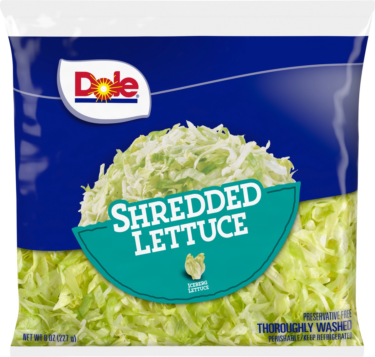 slide 1 of 7, Dole Shredded Lettuce, 8 oz