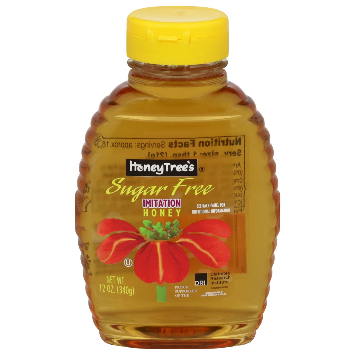 slide 1 of 2, HoneyTree's Sugar Free Imitation Honey 12 oz, 12 oz