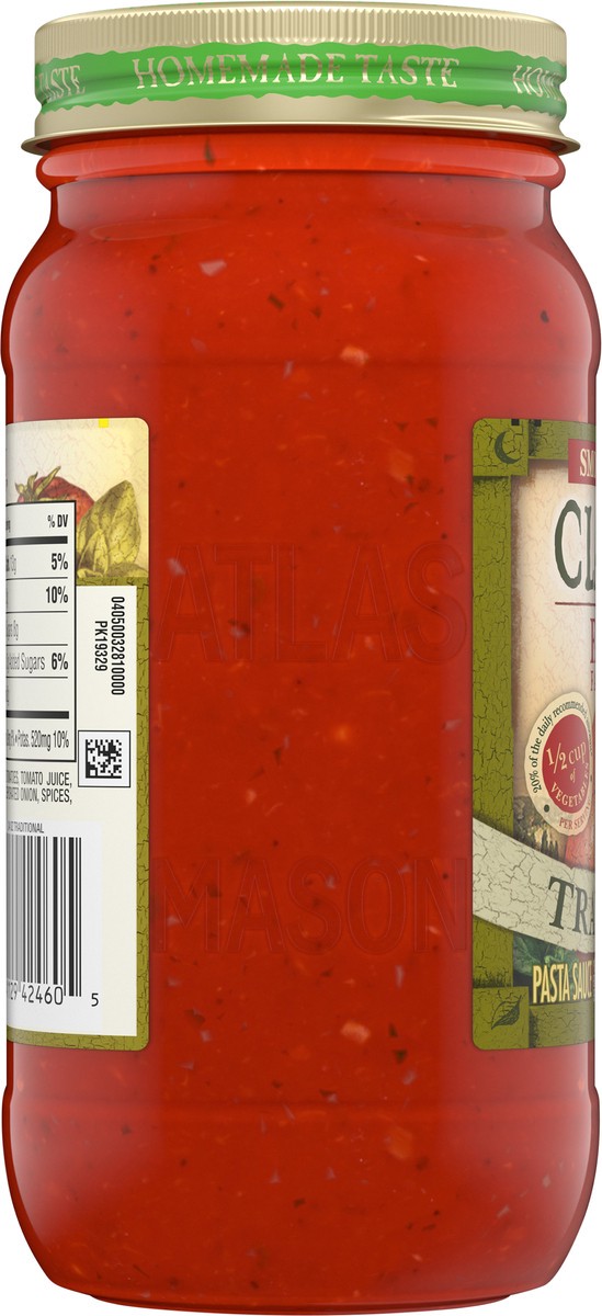slide 8 of 9, Classico Family Favorites Traditional Smooth & Rich Pasta Sauce, 24 oz. Jar, 24 oz