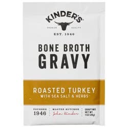 Kinder's Restaurant-Style Roasted Turkey with Sea Salt & Herbs Gravy Mix 1 oz