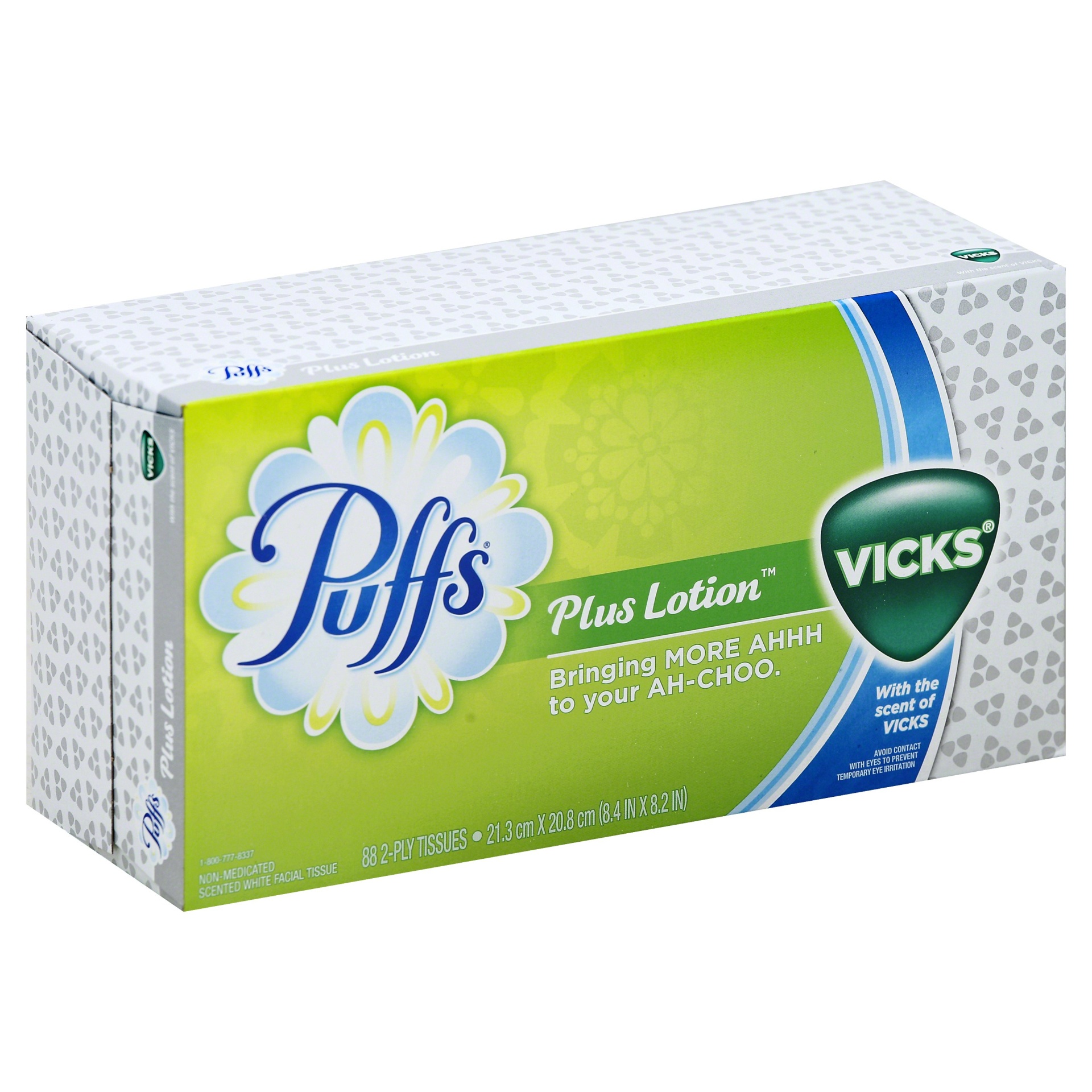 Puffs Plus Lotion with the Scent of Vicks Facial Tissues 88 ct | Shipt