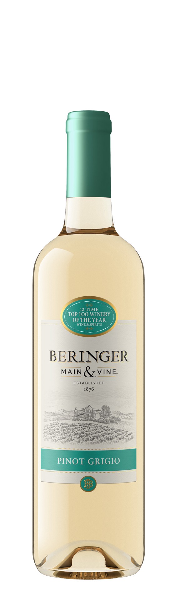 slide 2 of 2, Beringer Main & Vine Pinot Grigio, 750 ml