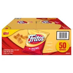 Fritos The Original Corn Chips (50-1 Oz) 50 Ounce Plastic Bags in Box