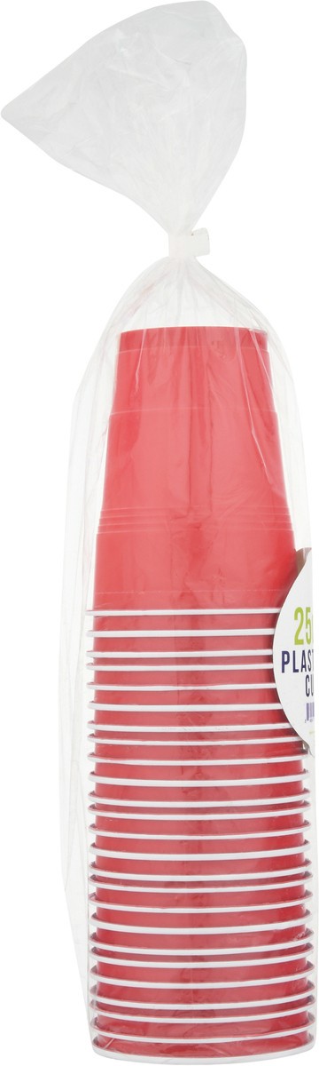 slide 9 of 9, Worthy 18 Ounce Plastic Cups 25 ea, 25 ct
