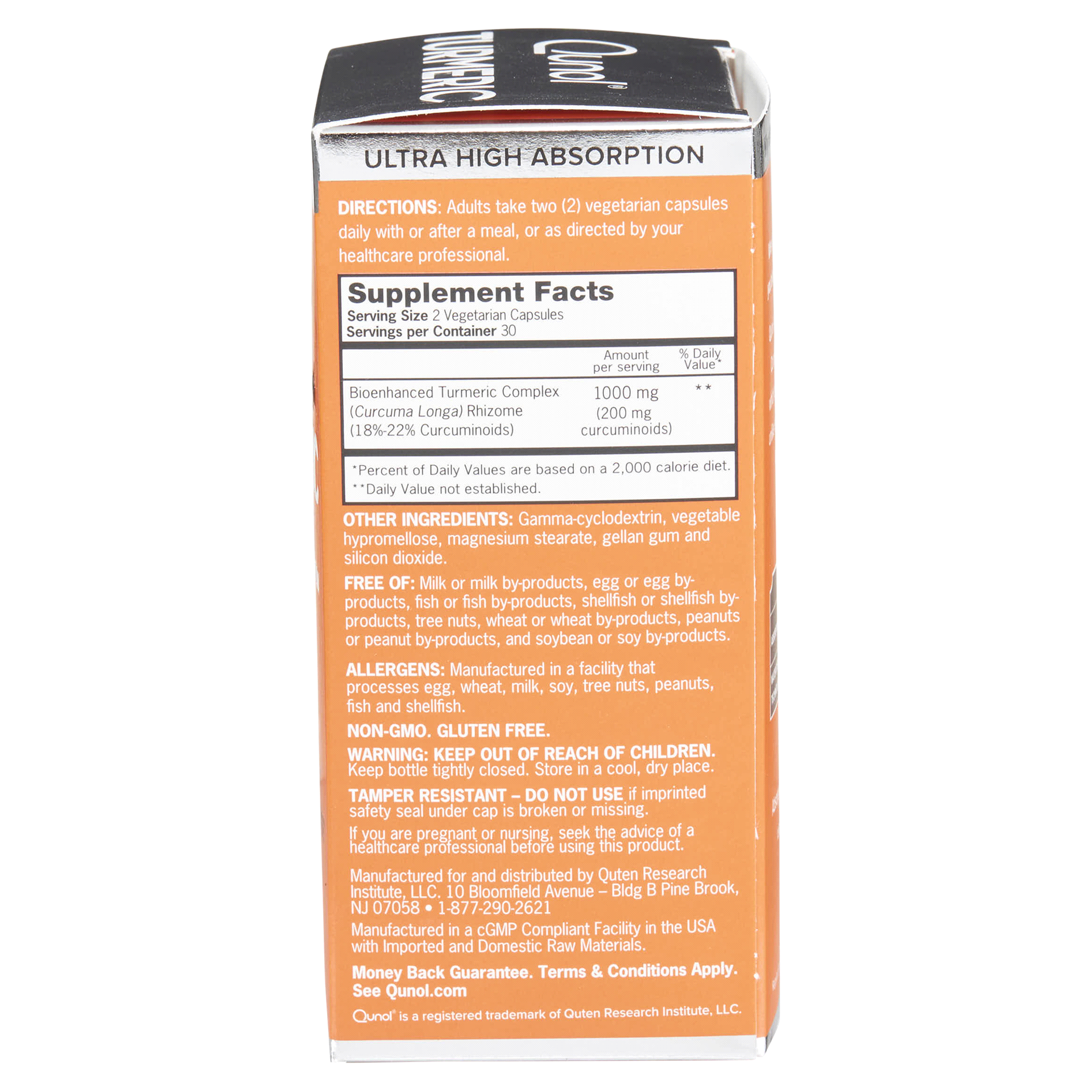 slide 27 of 29, Qunol Extra Strength 1000 mg Vegetarian Capsules Turmeric 60 ea, 60 ct