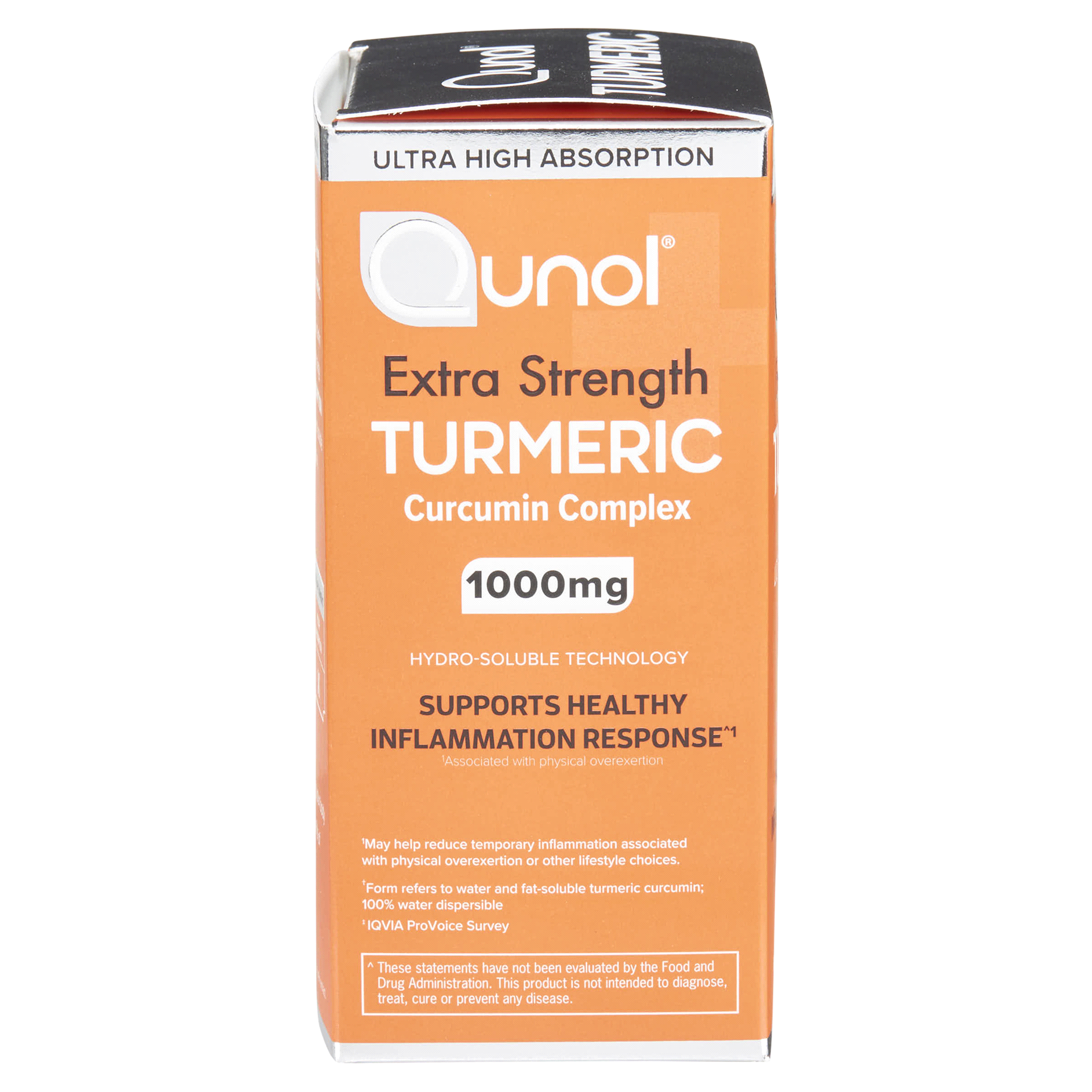 slide 24 of 29, Qunol Extra Strength 1000 mg Vegetarian Capsules Turmeric 60 ea, 60 ct