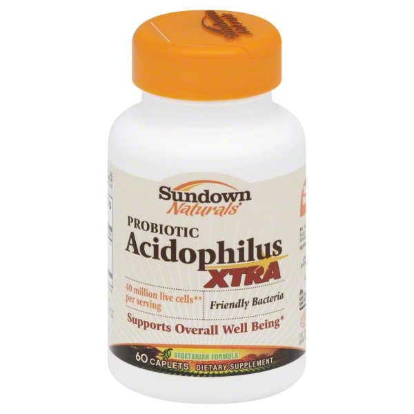 slide 1 of 3, Sundown Naturals Acidophilus Xtra 60 ea, 60 ct