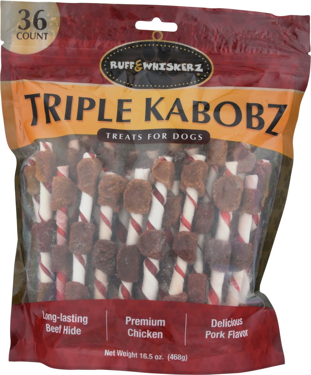 slide 8 of 13, Ruff & Whiskerz Triple Kabobz Treats for Dogs 36 ea, 36 ct