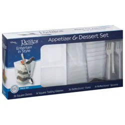 WNA Petites Entertain in Style Appetizer & Dessert Set 100 CT 1 ea