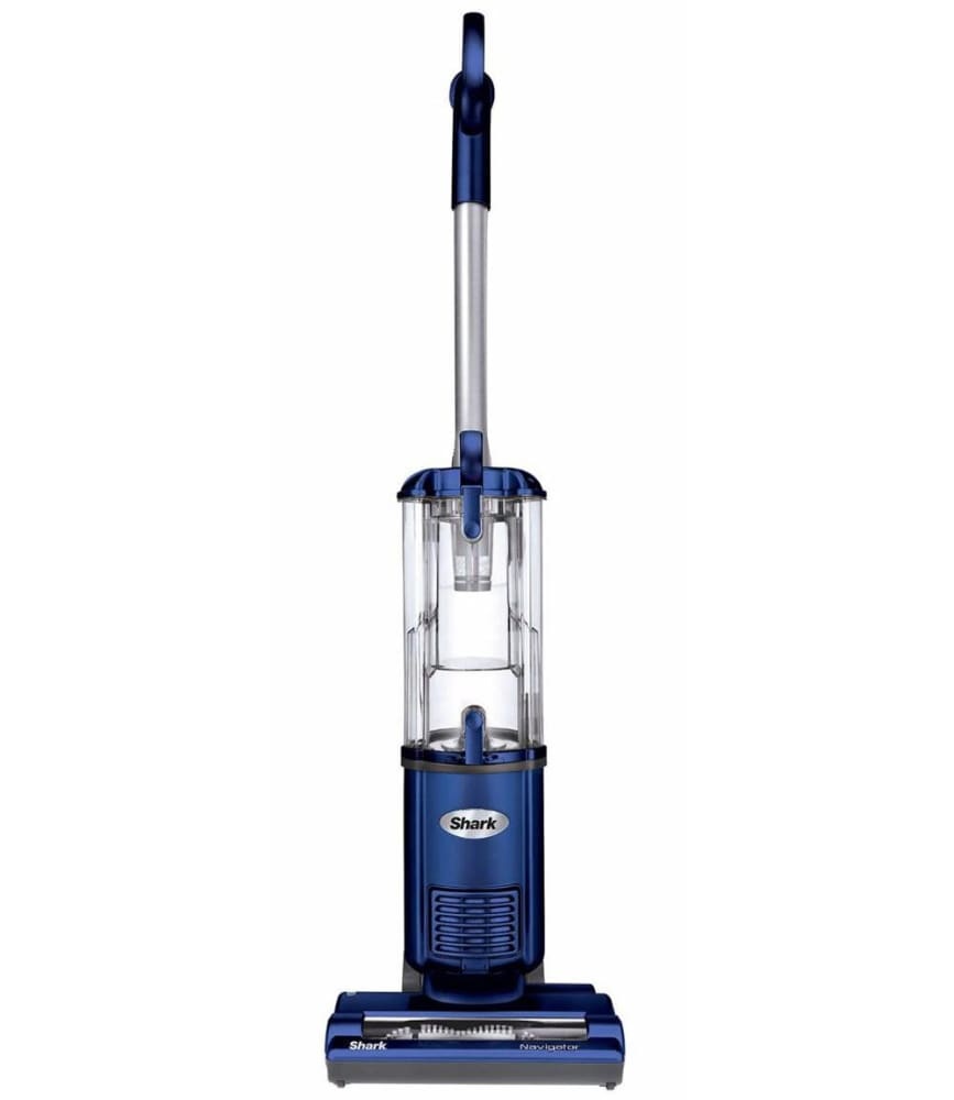 slide 1 of 1, Shark Navigator Upright Vacuum Cleaner - Blue/Silver, 1 ct