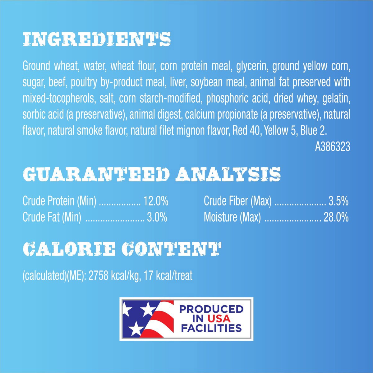 slide 18 of 21, T Bonz Steak-Shaped Filet Mignon Flavor Dog Treats 4 oz, 4 oz