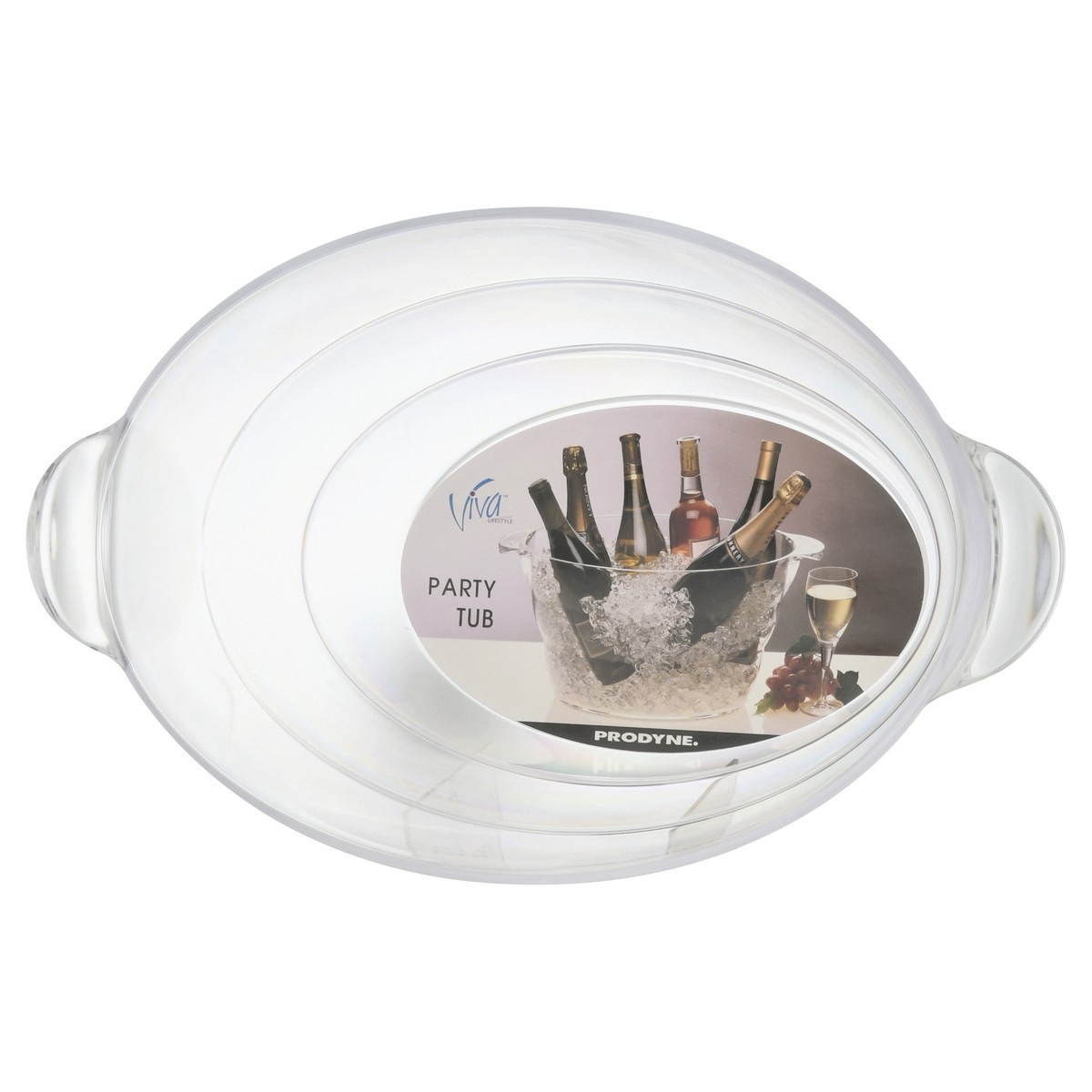 slide 8 of 8, Prodyne Oval Party Tub 1 ea, 1 ct