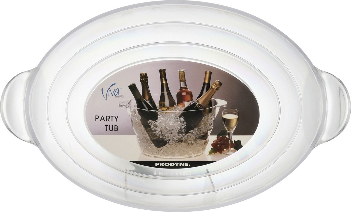 slide 6 of 8, Prodyne Oval Party Tub 1 ea, 1 ct