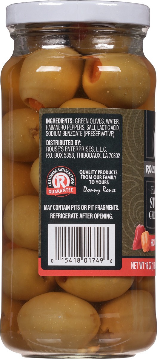 slide 10 of 12, Rouses Markets Rous Haba Stuf Olive, 16 oz