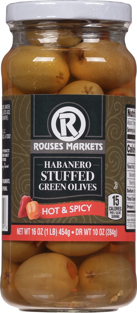 slide 8 of 12, Rouses Markets Rous Haba Stuf Olive, 16 oz