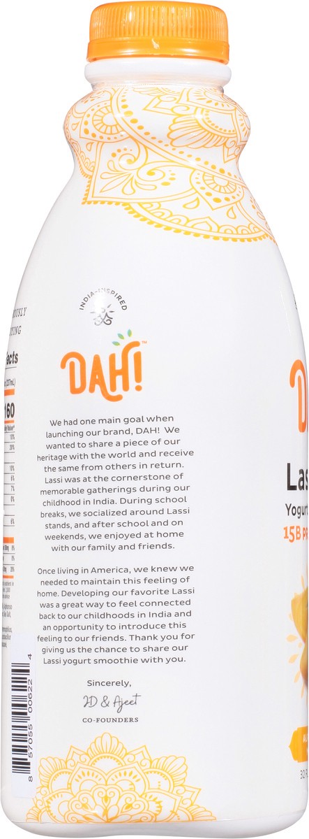 slide 3 of 14, Dah Lassi Alphonso Mango Yogurt Smoothie 32 fl oz, 32 fl oz
