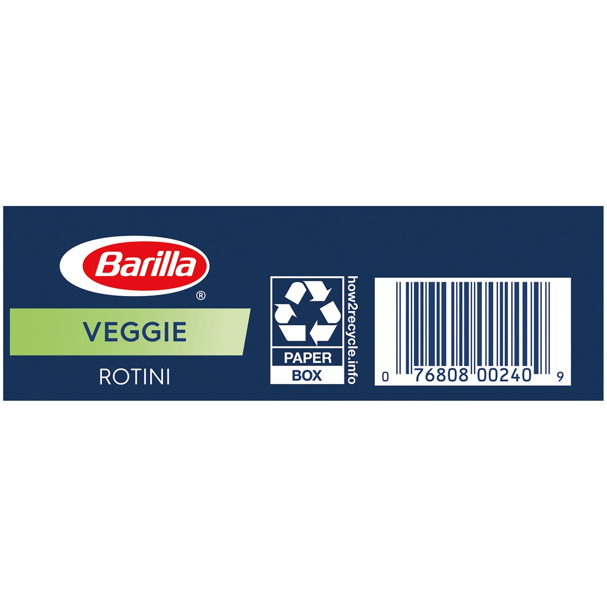 slide 2 of 14, Barilla Veggie Rotini Pasta, 12 oz