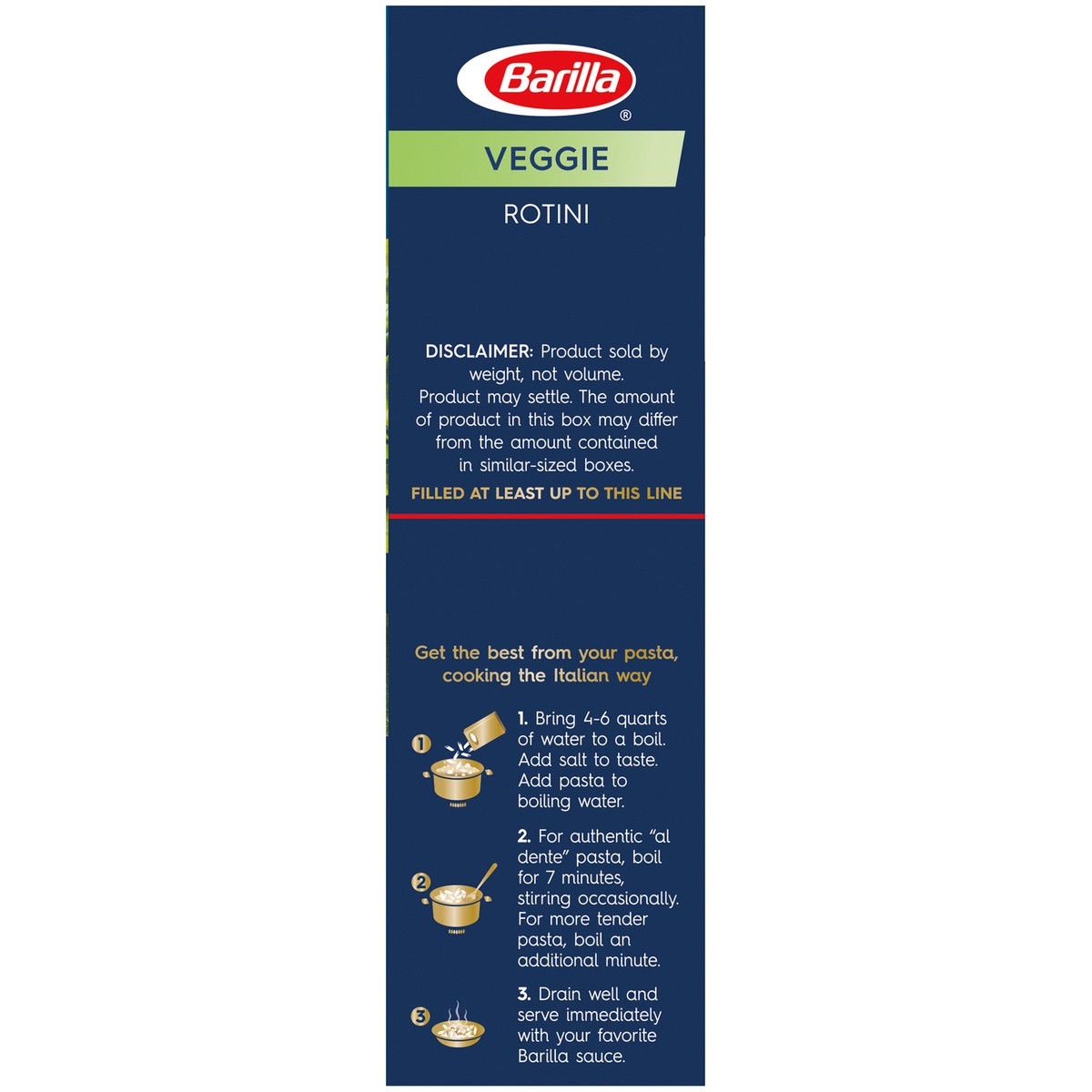 slide 11 of 14, Barilla Veggie Rotini Pasta, 12 oz