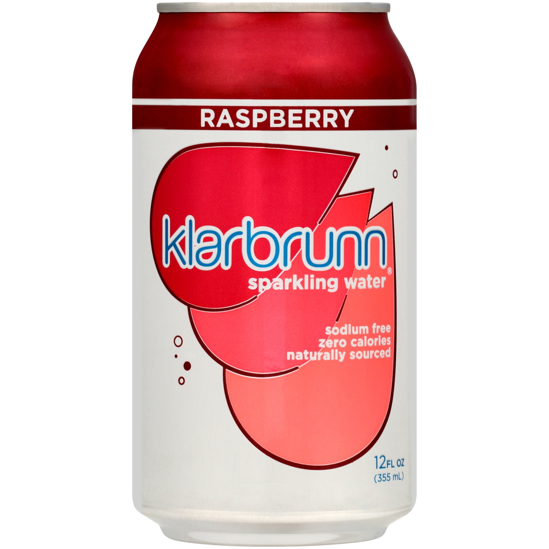 slide 1 of 1, Klarbrunn Raspberry Sparkling Water Single Can, 12 oz