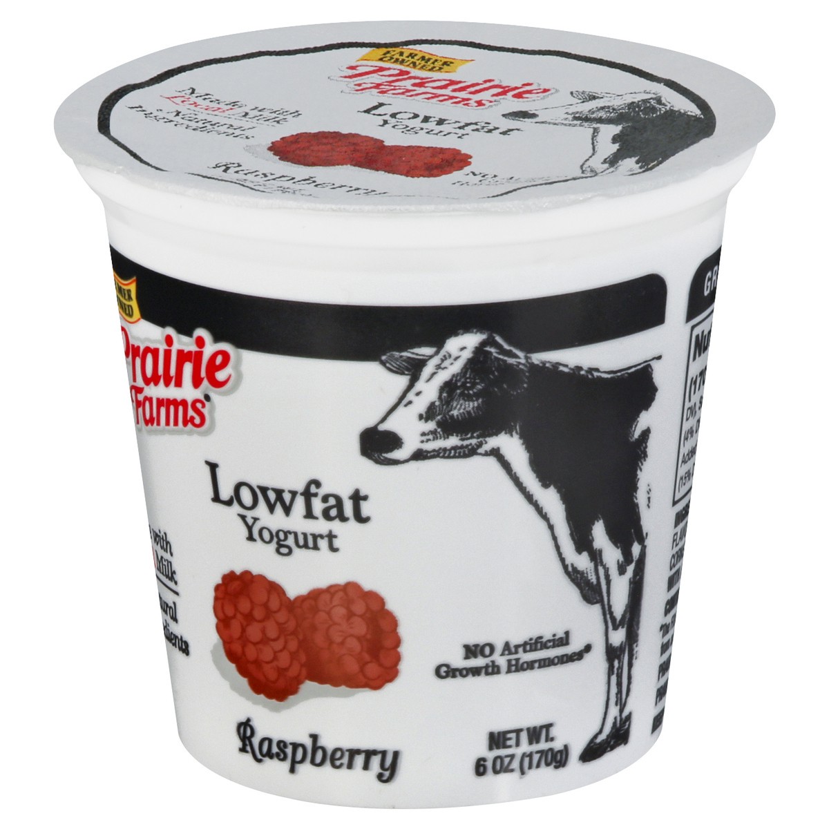 slide 9 of 9, Prairie Farms Lowfat Blended Raspberry Yogurt 6 oz, 6 oz